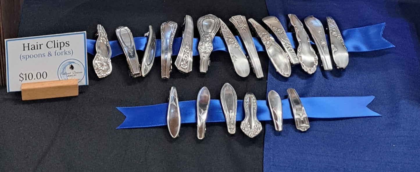 Silverware Hair Clips - Mystery Pattern Pick