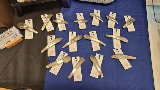 Silverware Hair Clips - Mystery Pattern Pick