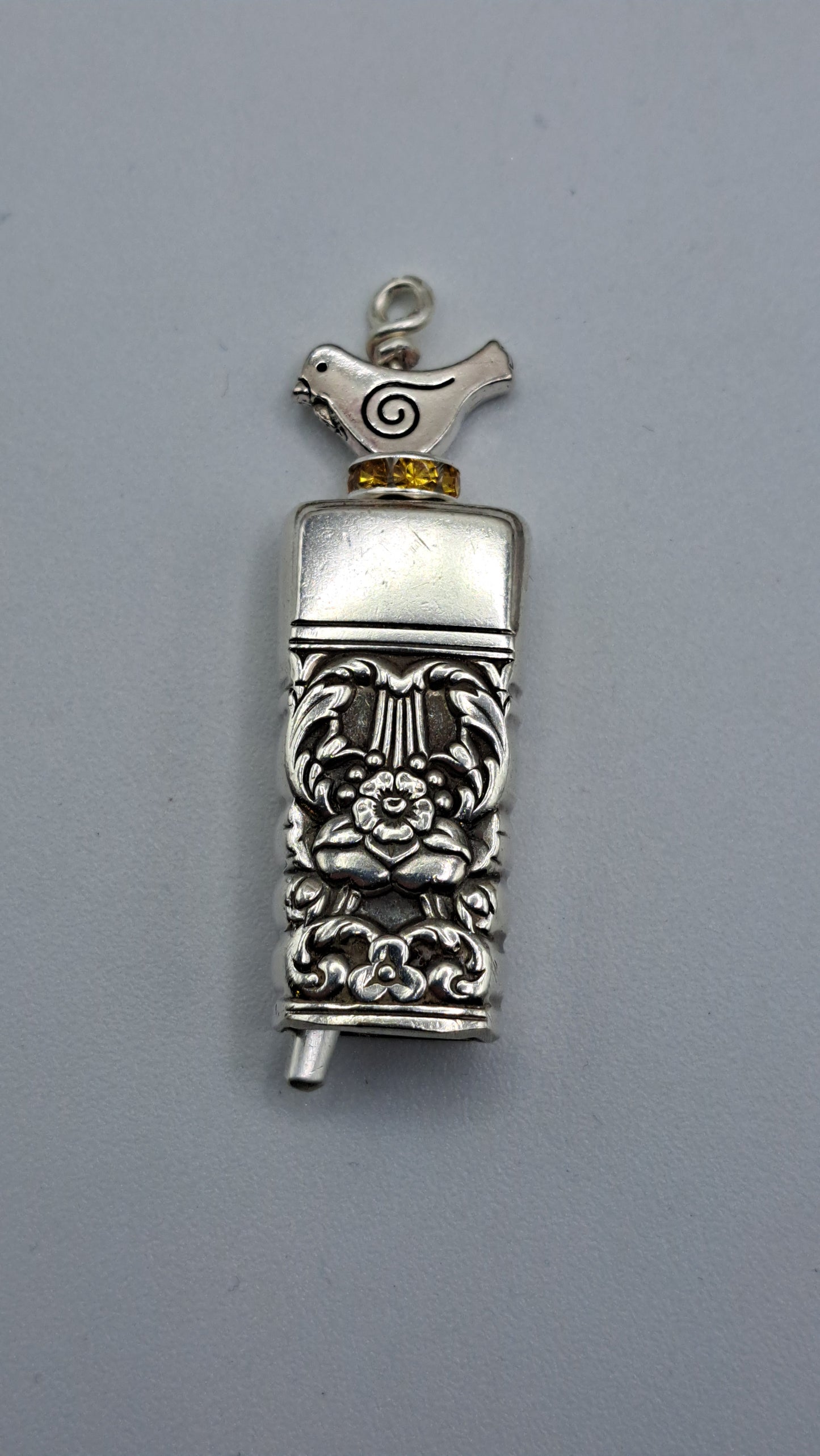 Coronation 1936, Bell Pendant, Vintage Silverware Necklace