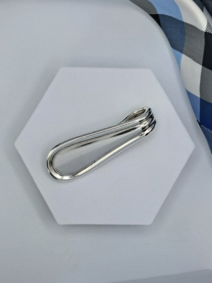 Handmade Tie / Money Clips - Vintage Silverware